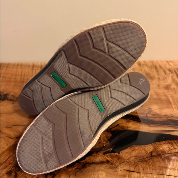 Keds Navy Knit Wedge Loafers - Picture 4 of 6